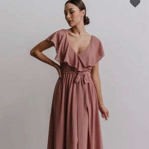 Baltic Born Katya Dress in Dusty Pink (XL)
